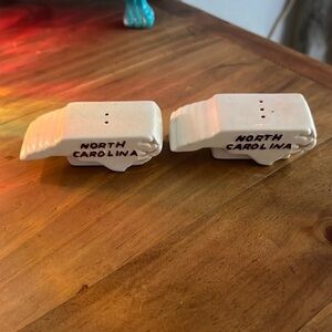 North Carolina Salt and Pepper shakers